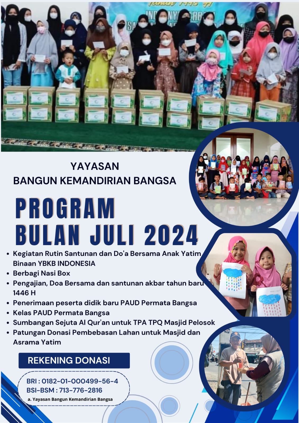 wakaf ybkb indonesia 2024